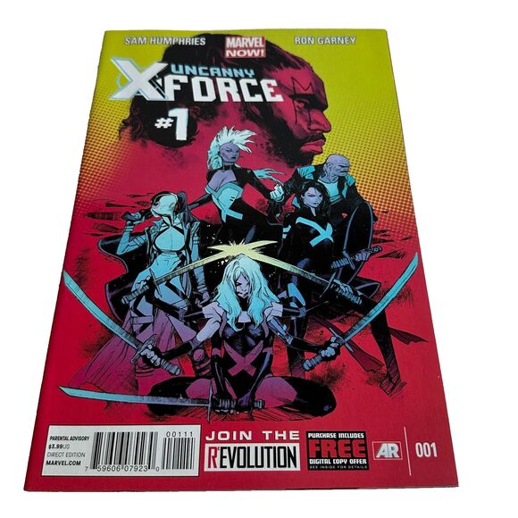Uncanny X-Force Vol 1 Let It Bleed 2013 Marvel Comics Humphries Sam Ron Garney - Picture 1 of 6